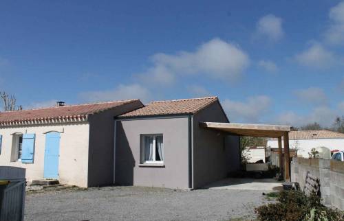 Création d'un carport et extension à Pont St Martin (44) 