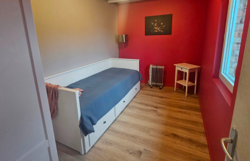 Rénovation ferme bressane - chambre