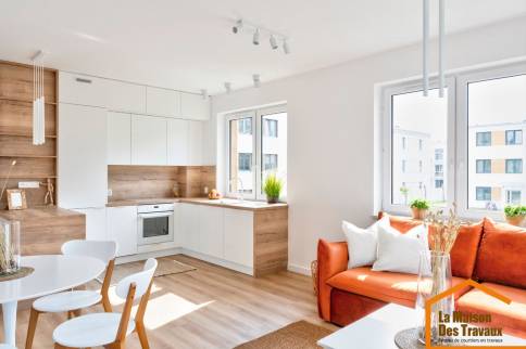 renovation d'une cuisine dans un appartement