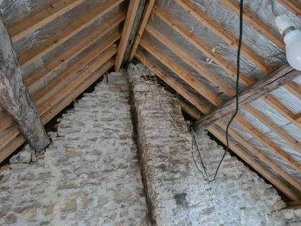 Les combles avant travaux