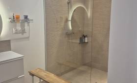 Nouvel agencement PMR à Saint-Malo - chambre - salon - salle d'eau – toilettes