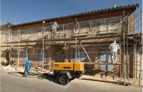 Façade ravalée avant 