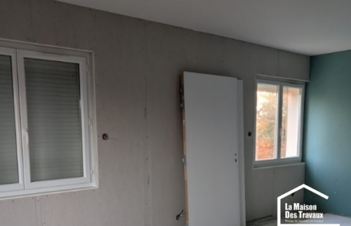 APRES - Isolation des murs périphériques chambre