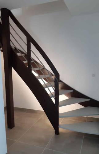 Escalier sur mesure à Saint Louis