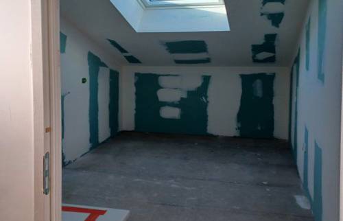 Vue de la salle de douche