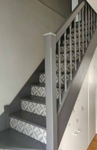 Rénovation d'un escalier (91)
