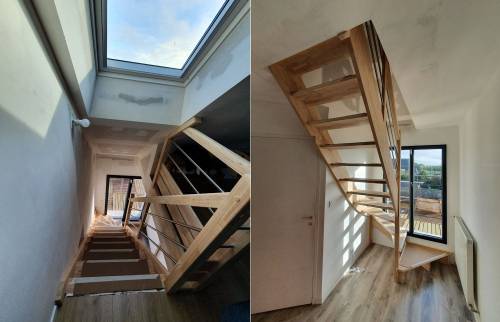 Création d’une trémie d’escalier pour un accès facilité