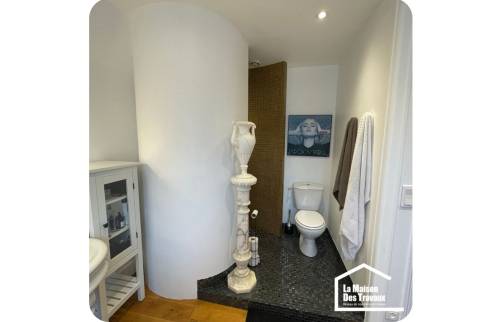 Installation d'une douche hélicoïdale