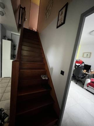 Escalier avant rénovation