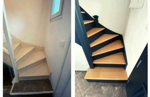 L'escalier de la maison 