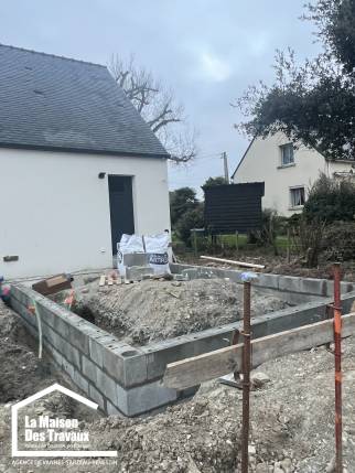 La Maison des Travaux Vannes Sarzeau Pénestin Construction de garage