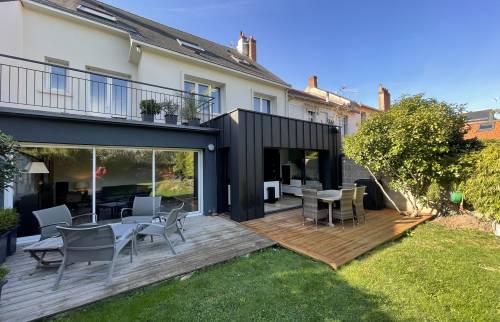 Rénovation de la pièce de vie cuisine et salon à Nantes