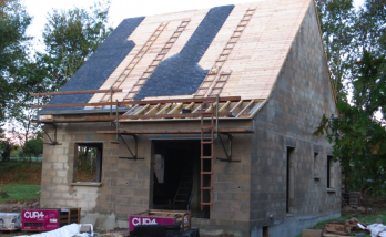 Pose d'une toiture en ardoise - Riantec (56670)