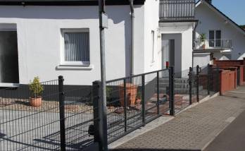 pose cloture noir - La Maison Des Travaux