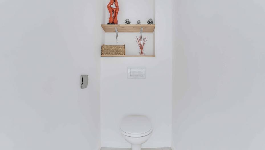 rénovation d'un wc dans une maison