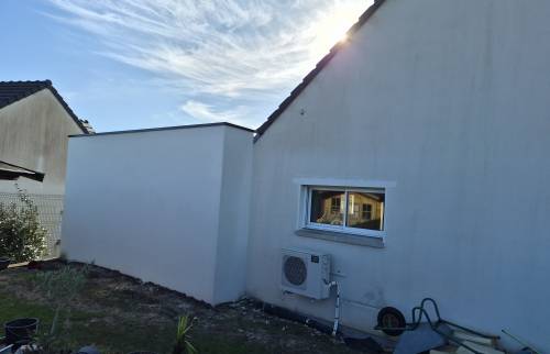 Extension côté jardin