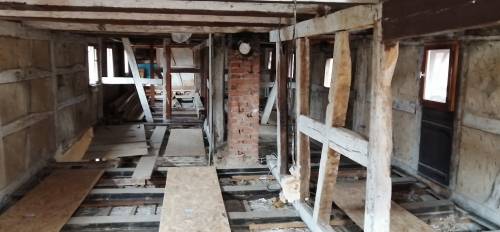 Rénovation de grange à Mertzwiller