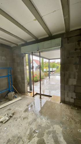 Intérieur d'une extension de maison à Serbannes