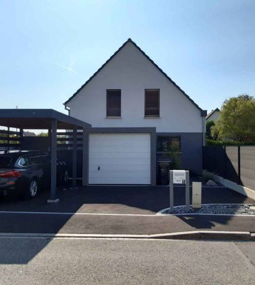 Carport aluminium à Sierentz
