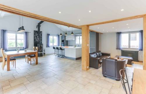 Rénovation maison  grande pièce à vivre