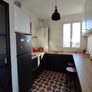 Black & White Jungel in my kitchen - Nadine AZOUG - La Maison Des Architectes
