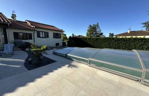 Rénovation d'une terrasse autour d'une piscine (69290 SAINT GENIS LES OLLIERES)