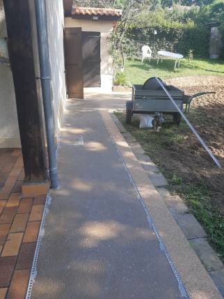 Travaux d'agrandissement de terrasse - Montluel 01120