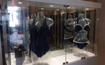 Création de vitrine pour un hôtel à Deauville