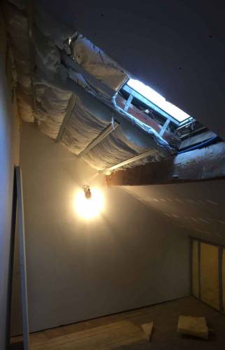 Isolation des combles et aménagement des espaces -  PARIS 17