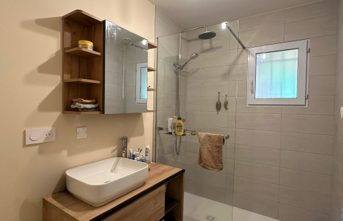  Rénovation maison - salle de bain meuble vasque - Saint-Amour 39160