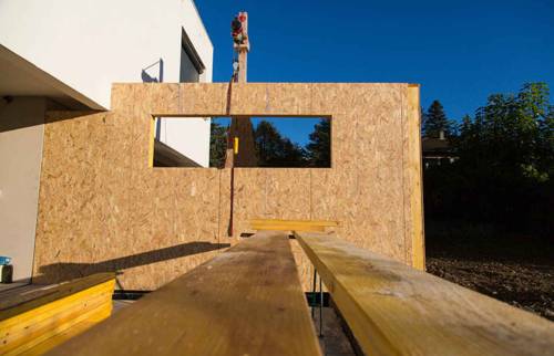 extension en travaux