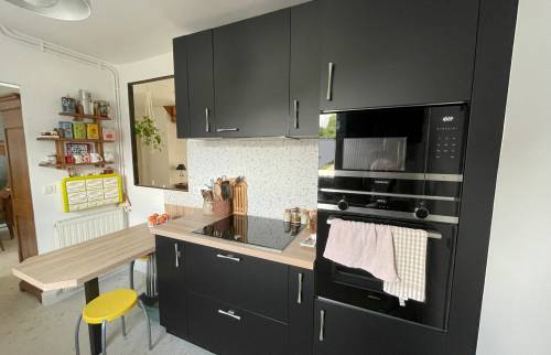 Installation d'une cuisine sur mesure