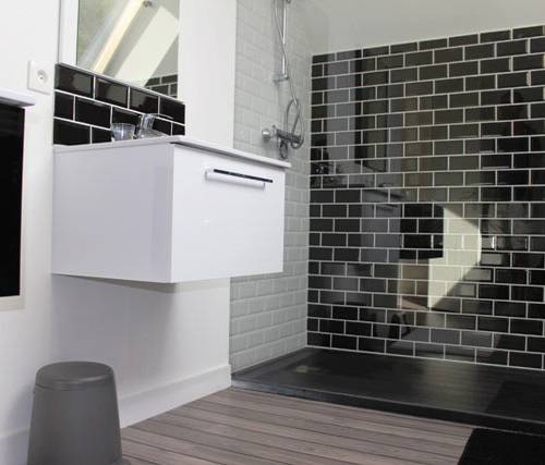 Salle de bain dans un appartement à Sainte Savine