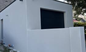 Enduit garage Vannes