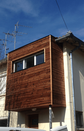 Extension en ossature bois à Bayonne (64100)