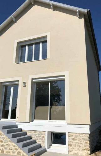 Maison après pose de l'ITE (Yerres 91330)