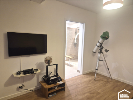 Nouvel agencement PMR à Saint-Malo - chambre - salon - salle d'eau – toilettes