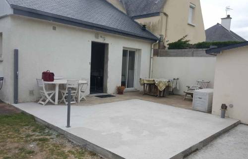 réalisation d'une extension à Saint-Lunaire avant travaux