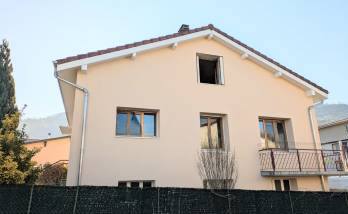 une belle façade lumineuse avec l'ITE