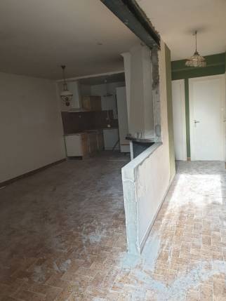 Travaux de réfection de salon