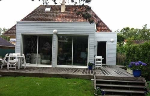 Réalisation d'une extension ossature bois à Caen (14000)