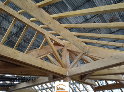 Charpente bois Asnières