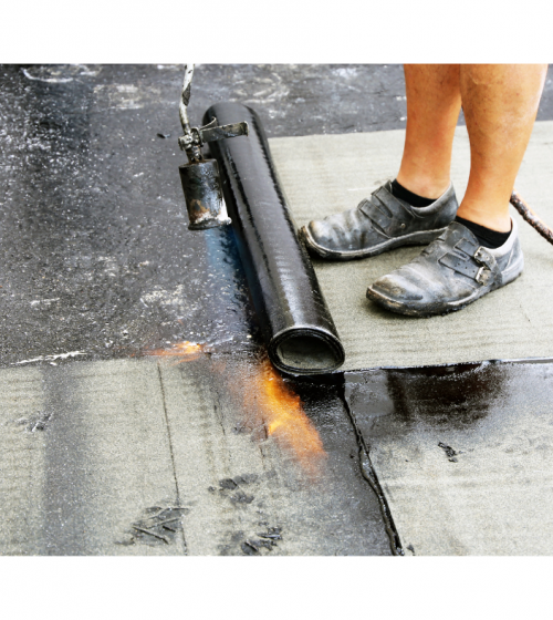 Etancheïté d'une toiture plate près de Aloxe-Corton