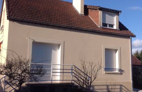 Ravalement de façade d’une maison proche du Mans (72)
