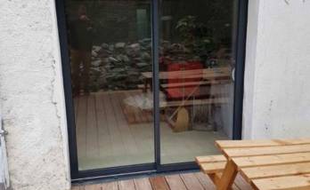 Rénovation des menuiseries extérieures et aménagement d'une terrasse, dans le centre de Nantes (44)