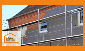 Isolation extérieure en polystyrène près d’Agen pour valoriser un bien locatif avec La Maison Des Travaux – Agence d’Agen.