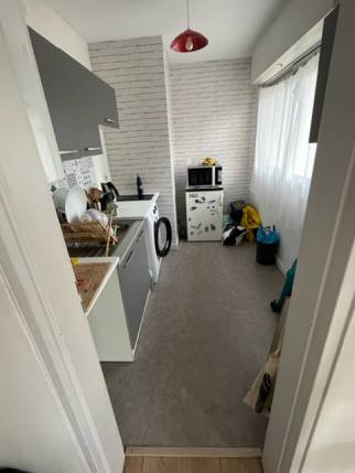 Ancienne cuisine avant travaux de rénovation - Nantes 44