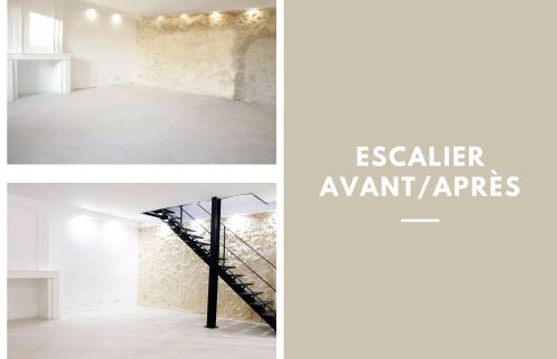 Avant/Après Escalier 