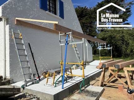 Preau bois Penestin 56760 cuisine exterieure