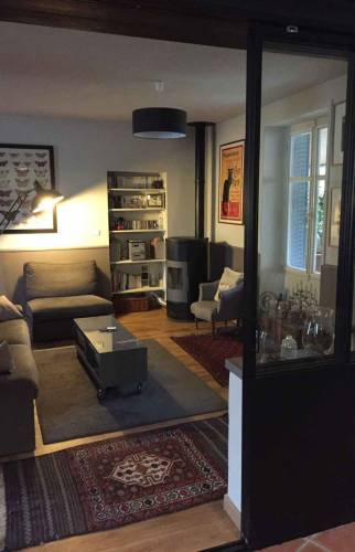 Vue intérieure - Surélévation d'une maison de 24 m² à Port Saint Père